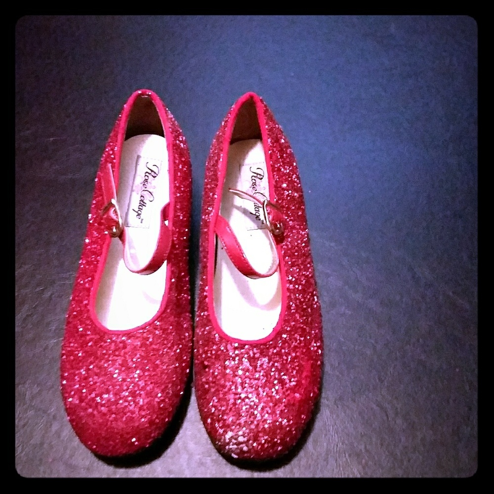 Toddler Girl Size 11 Ruby Slippers